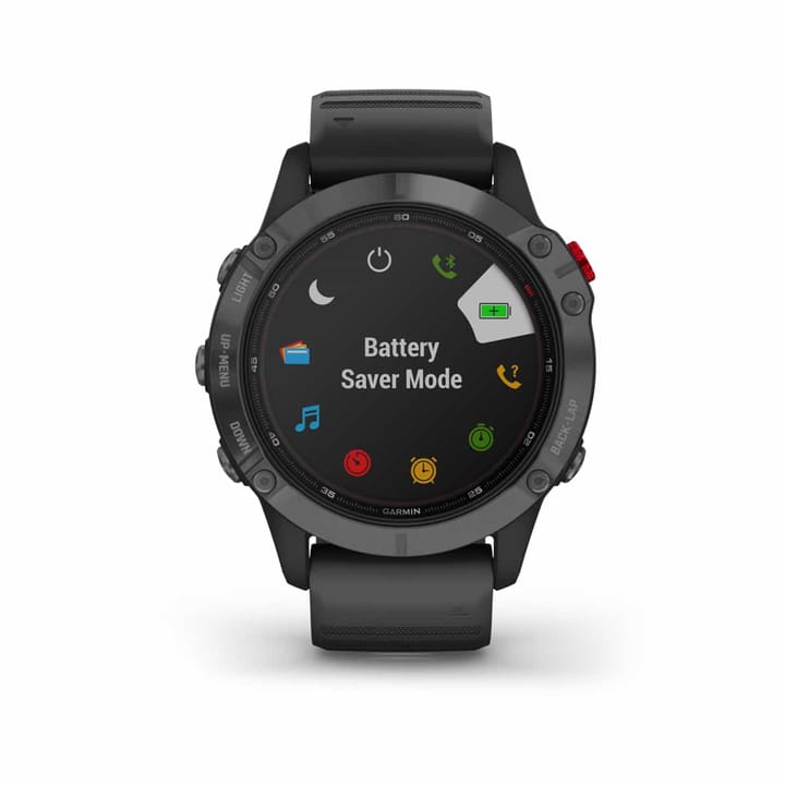 Garmin Fenix 6 Pro Solar Slate Gray W/Black Band Garmin Garmin Fenix 6 Pro Solar Slate Gray W/Black Band Garmin