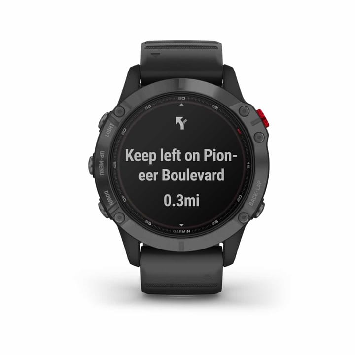 Garmin Fenix 6 Pro Solar Slate Gray W/Black Band Garmin Garmin Fenix 6 Pro Solar Slate Gray W/Black Band Garmin