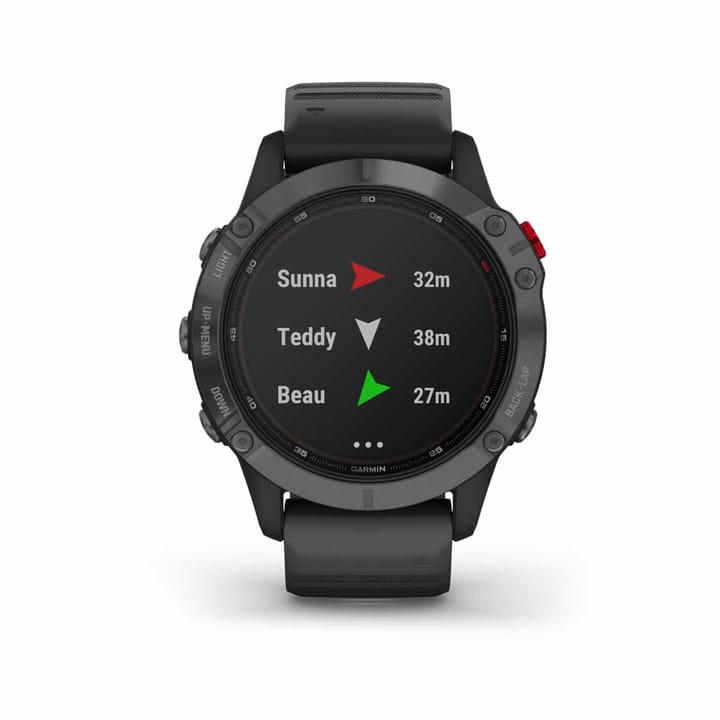 Garmin Fenix 6 Pro Solar Slate Gray W/Black Band Garmin Garmin Fenix 6 Pro Solar Slate Gray W/Black Band Garmin