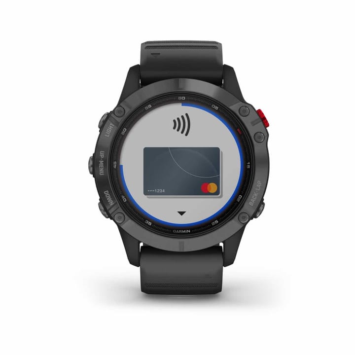 Garmin Fenix 6 Pro Solar Slate Gray W/Black Band Garmin Garmin Fenix 6 Pro Solar Slate Gray W/Black Band Garmin