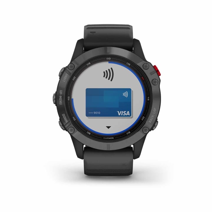 Garmin Fenix 6 Pro Solar Slate Gray W/Black Band Garmin Garmin Fenix 6 Pro Solar Slate Gray W/Black Band Garmin