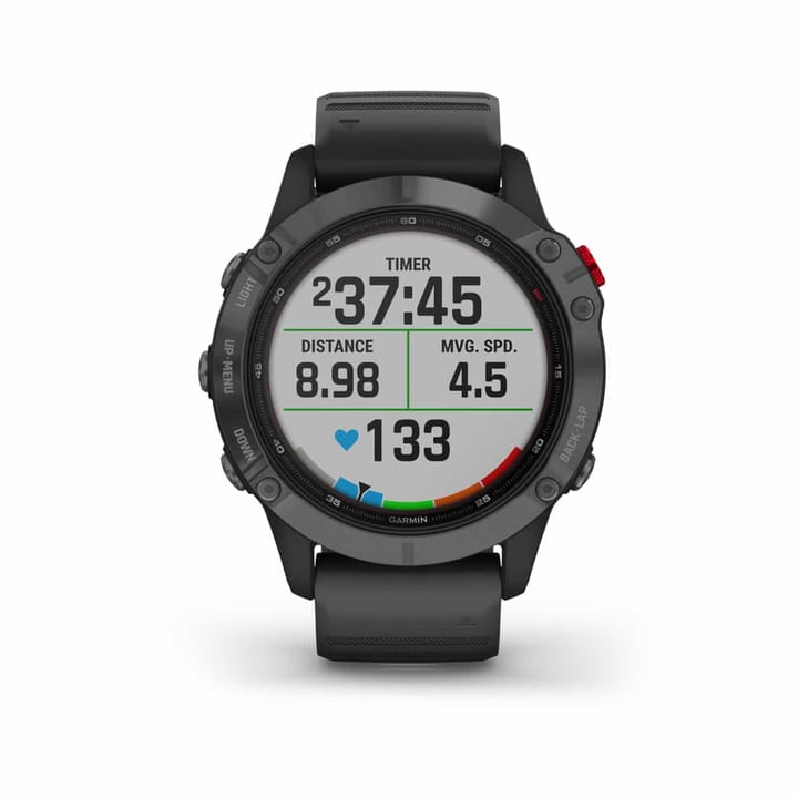 Garmin Fenix 6 Pro Solar Slate Gray W/Black Band Garmin Garmin Fenix 6 Pro Solar Slate Gray W/Black Band Garmin