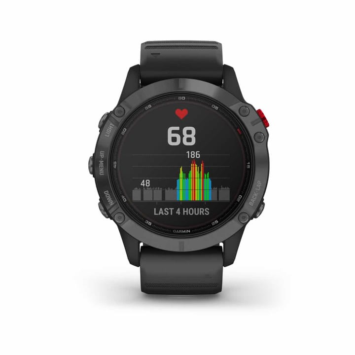 Garmin Fenix 6 Pro Solar Slate Gray W/Black Band Garmin Garmin Fenix 6 Pro Solar Slate Gray W/Black Band Garmin