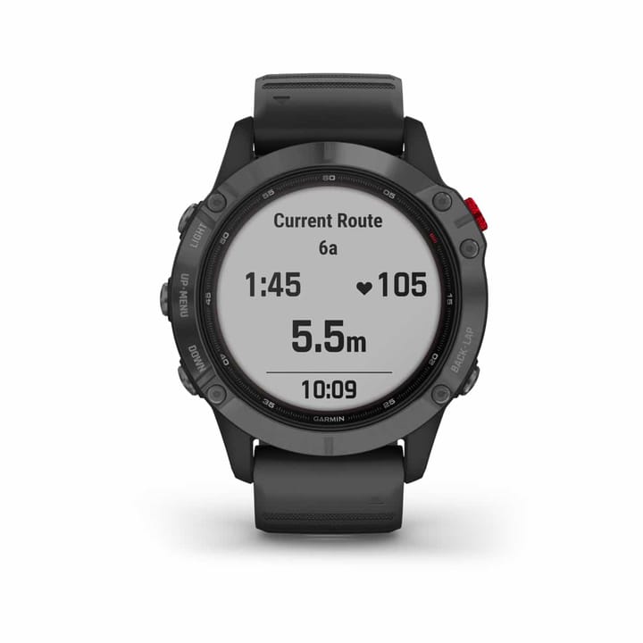 Garmin Fenix 6 Pro Solar Slate Gray W/Black Band Garmin Garmin Fenix 6 Pro Solar Slate Gray W/Black Band Garmin