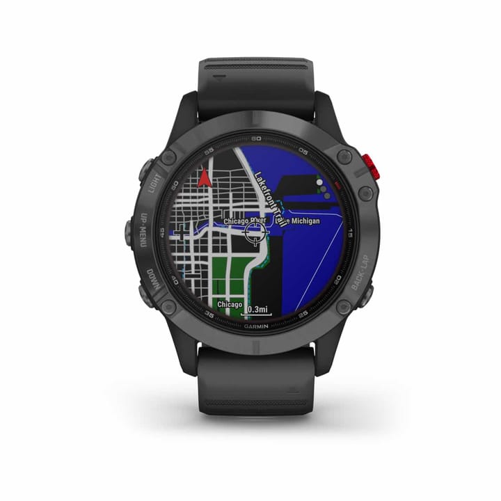 Garmin Fenix 6 Pro Solar Slate Gray W/Black Band Garmin Garmin Fenix 6 Pro Solar Slate Gray W/Black Band Garmin