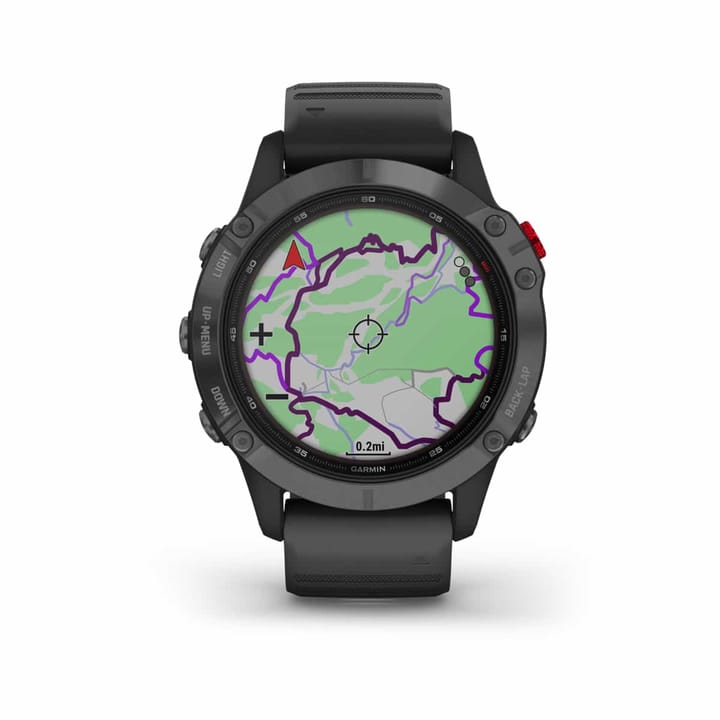 Garmin Fenix 6 Pro Solar Slate Gray W/Black Band Garmin Garmin Fenix 6 Pro Solar Slate Gray W/Black Band Garmin