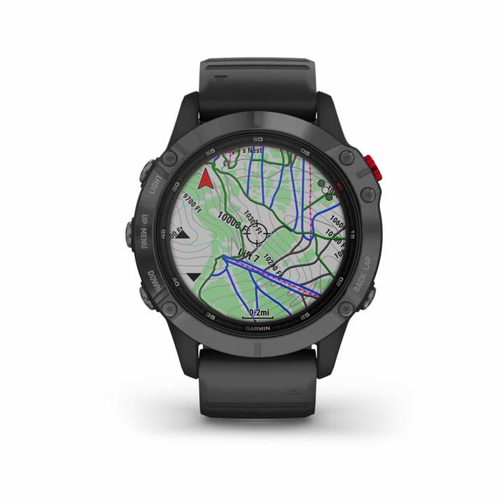 Garmin Fenix 6 Pro Solar Slate Gray W/Black Band Garmin Garmin Fenix 6 Pro Solar Slate Gray W/Black Band Garmin