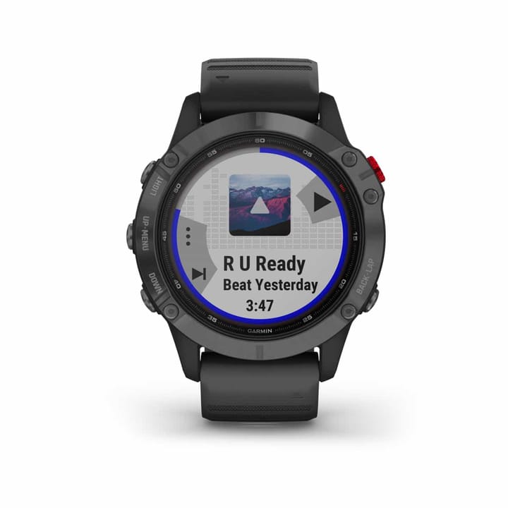 Garmin Fenix 6 Pro Solar Slate Gray W/Black Band Garmin Garmin Fenix 6 Pro Solar Slate Gray W/Black Band Garmin