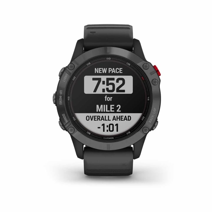 Garmin Fenix 6 Pro Solar Slate Gray W/Black Band Garmin Garmin Fenix 6 Pro Solar Slate Gray W/Black Band Garmin