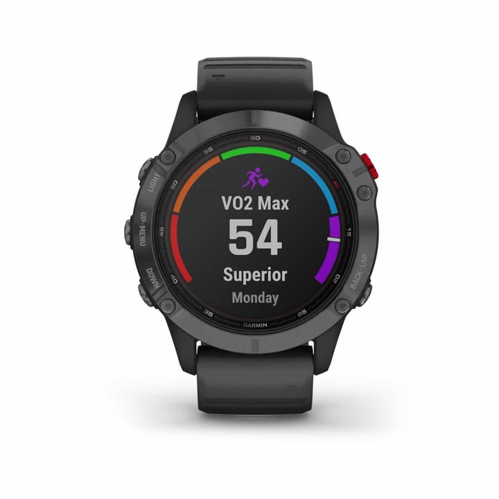 Garmin Fenix 6 Pro Solar Slate Gray W/Black Band Garmin Garmin Fenix 6 Pro Solar Slate Gray W/Black Band Garmin