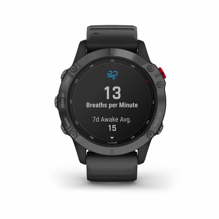 Garmin Fenix 6 Pro Solar Slate Gray W/Black Band Garmin Garmin Fenix 6 Pro Solar Slate Gray W/Black Band Garmin