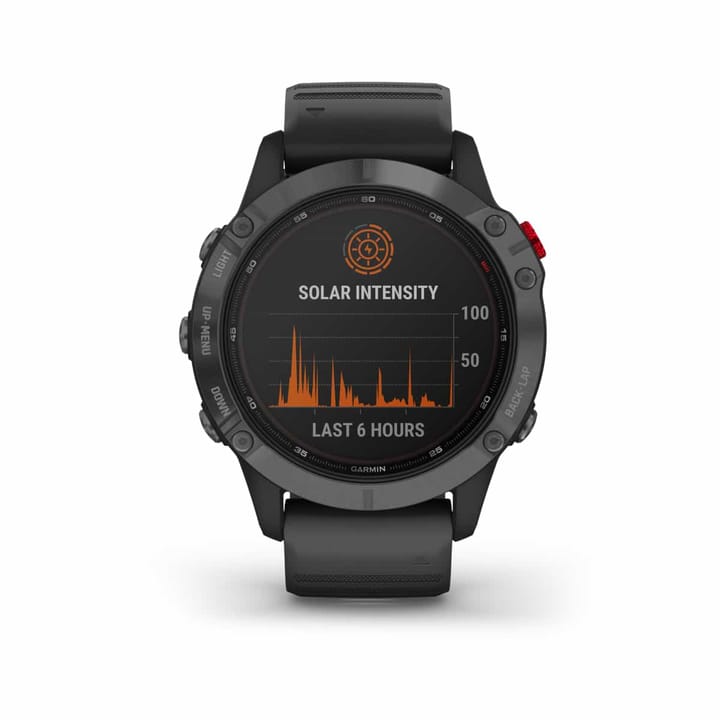 Garmin Fenix 6 Pro Solar Slate Gray W/Black Band Garmin Garmin Fenix 6 Pro Solar Slate Gray W/Black Band Garmin