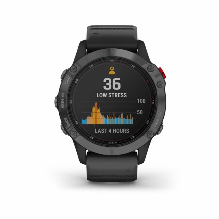 Garmin Fenix 6 Pro Solar Slate Gray W/Black Band Garmin Garmin Fenix 6 Pro Solar Slate Gray W/Black Band Garmin