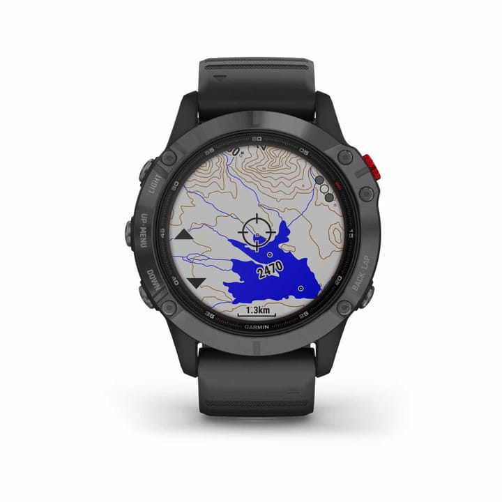 Garmin Fenix 6 Pro Solar Slate Gray W/Black Band Garmin Garmin Fenix 6 Pro Solar Slate Gray W/Black Band Garmin