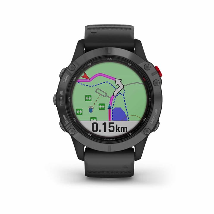 Garmin Fenix 6 Pro Solar Slate Gray W/Black Band Garmin Garmin Fenix 6 Pro Solar Slate Gray W/Black Band Garmin
