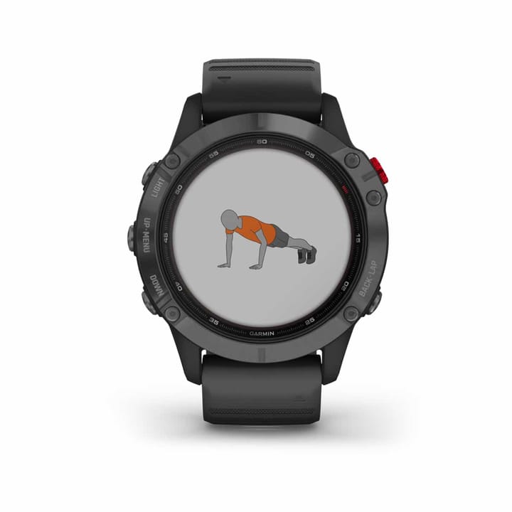 Garmin Fenix 6 Pro Solar Slate Gray W/Black Band Garmin Garmin Fenix 6 Pro Solar Slate Gray W/Black Band Garmin