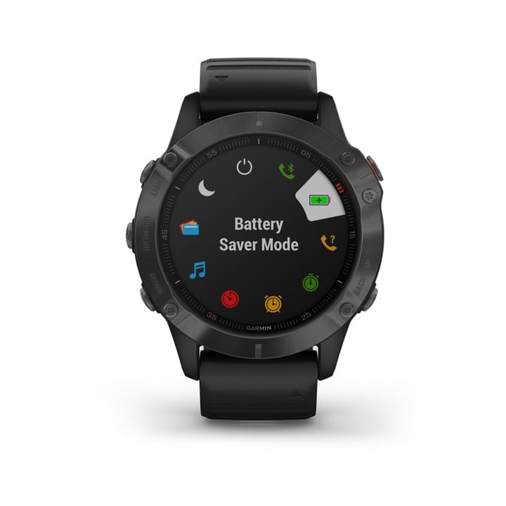 Garmin Fenix 6 Sapphire Gray w/ Black Band Garmin Garmin Fenix 6 Sapphire Gray w/ Black Band Garmin