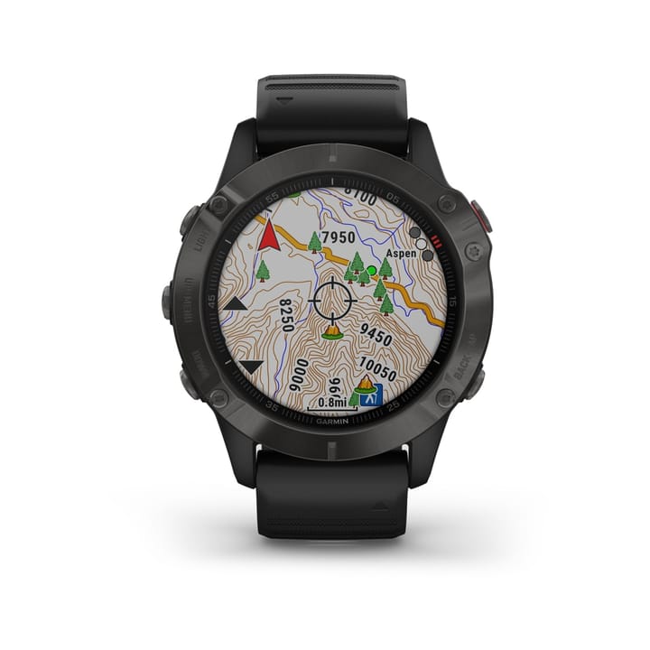 Garmin Fenix 6 Sapphire Gray w/ Black Band Garmin Garmin Fenix 6 Sapphire Gray w/ Black Band Garmin