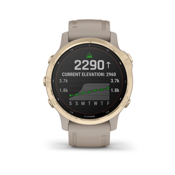 Garmin Fenix 6S Pro Solar Gold Garmin Garmin Fenix 6S Pro Solar Gold Garmin