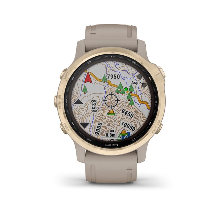 Garmin Fenix 6S Pro Solar Gold Garmin Garmin Fenix 6S Pro Solar Gold Garmin