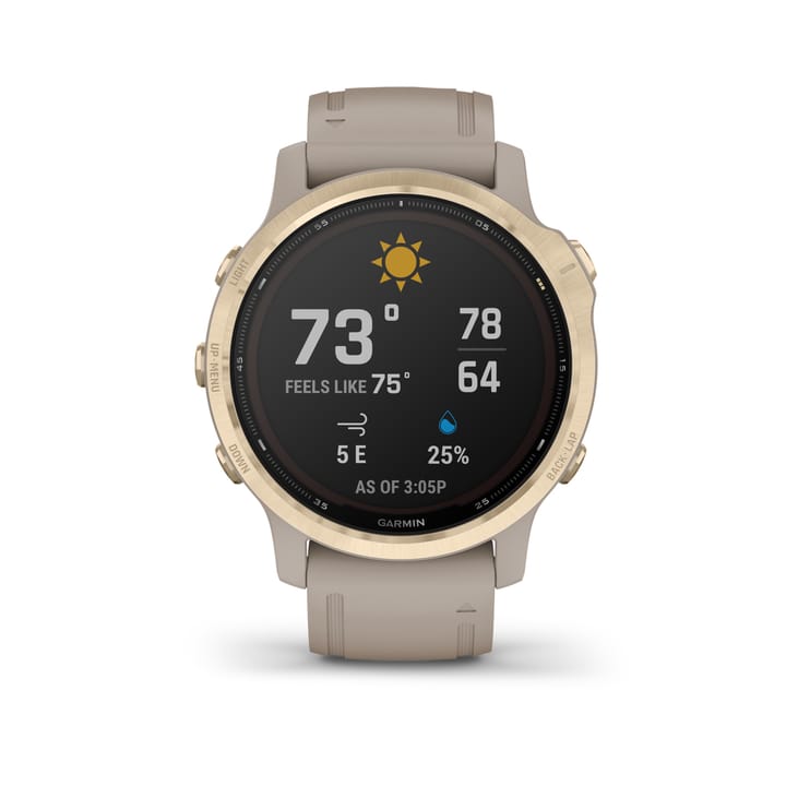 Garmin Fenix 6S Pro Solar Gold Garmin Garmin Fenix 6S Pro Solar Gold Garmin