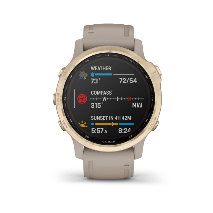 Garmin Fenix 6S Pro Solar Gold Garmin Garmin Fenix 6S Pro Solar Gold Garmin