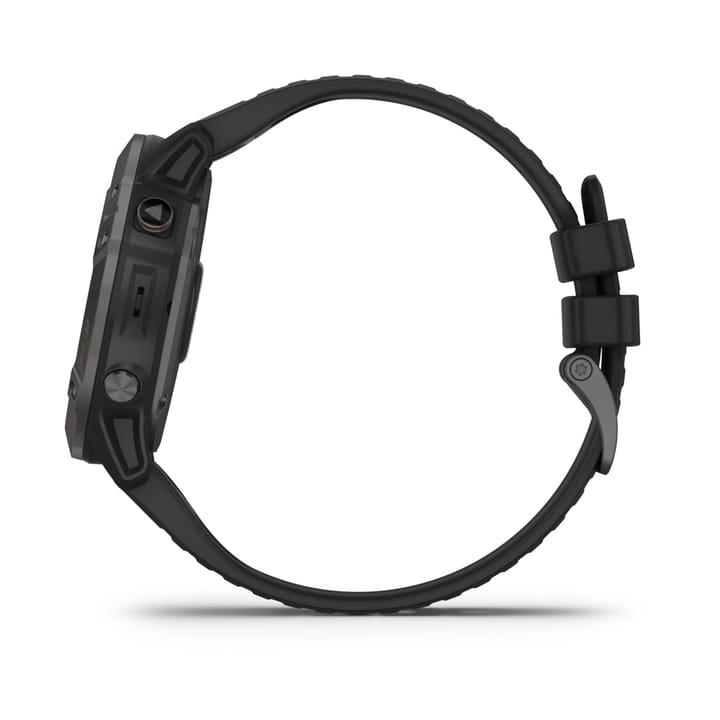 Garmin Fenix 6x Pro Solar Ti Gray Dlc W/Black Band Garmin Garmin Fenix 6x Pro Solar Ti Gray Dlc W/Black Band Garmin