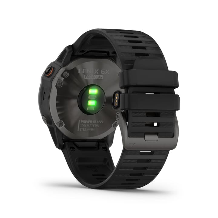 Garmin Fenix 6x Pro Solar Ti Gray Dlc W/Black Band Garmin Garmin Fenix 6x Pro Solar Ti Gray Dlc W/Black Band Garmin