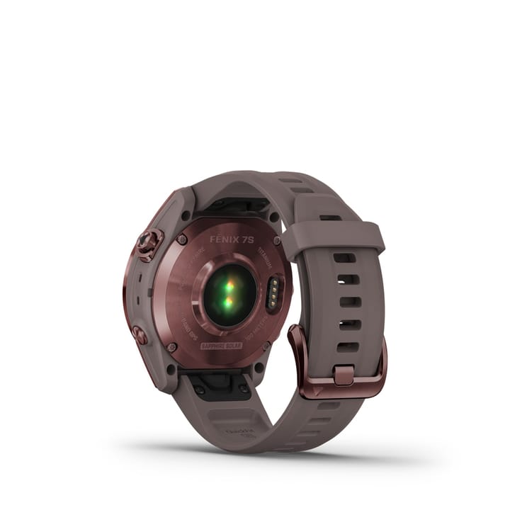 Garmin Fenix 7s Sapphire Solar, Dark Bronze Titanium Dlc W/Shale Gray Band Garmin Garmin Fenix 7s Sapphire Solar, Dark Bronze Titanium Dlc W/Shale Gray Band Garmin