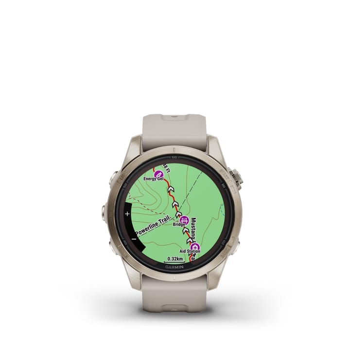 Garmin Fenix 7S Pro Sapphire Edition Solar, Soft Gold Garmin Garmin Fenix 7S Pro Sapphire Edition Solar, Soft Gold Garmin