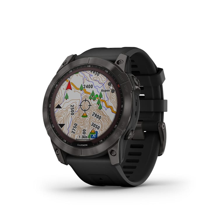 Garmin Fenix 7x Sapphire Solar Carbon Gray/Black Garmin Garmin Fenix 7x Sapphire Solar Carbon Gray/Black Garmin