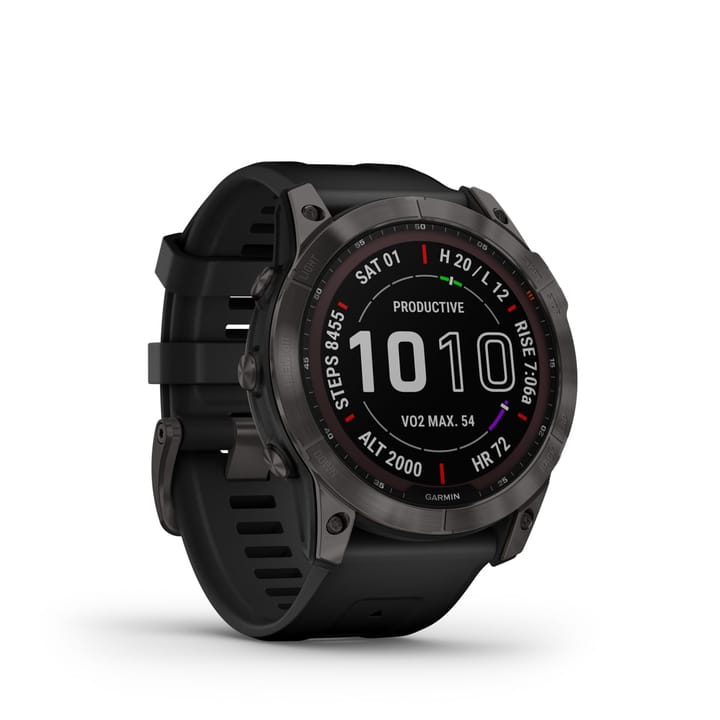 Garmin Fenix 7x Sapphire Solar Carbon Gray/Black Garmin Garmin Fenix 7x Sapphire Solar Carbon Gray/Black Garmin