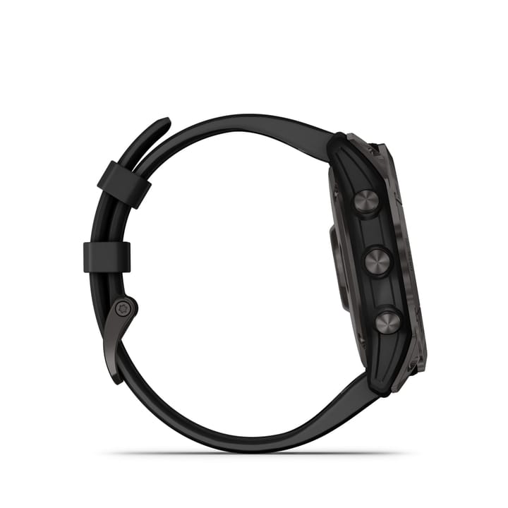 Garmin Fenix 7x Sapphire Solar, Carbon Gray Titanium Dlc W/Black Band Garmin