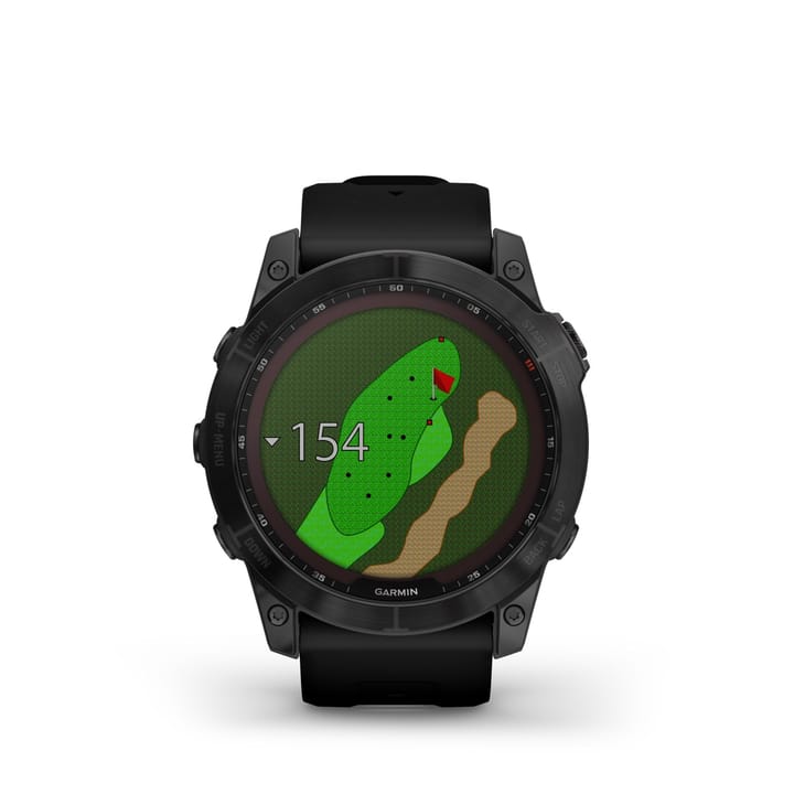 Garmin Fenix 7x Sapphire Solar, Black Titanium Dlc W/Black Band Garmin Garmin Fenix 7x Sapphire Solar, Black Titanium Dlc W/Black Band Garmin