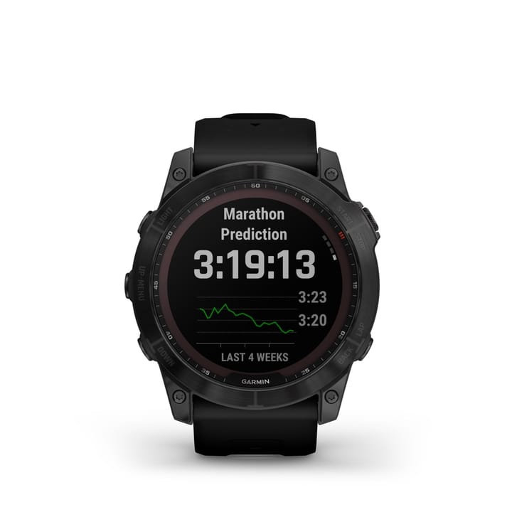 Garmin Fenix 7x Sapphire Solar, Black Titanium Dlc W/Black Band Garmin Garmin Fenix 7x Sapphire Solar, Black Titanium Dlc W/Black Band Garmin
