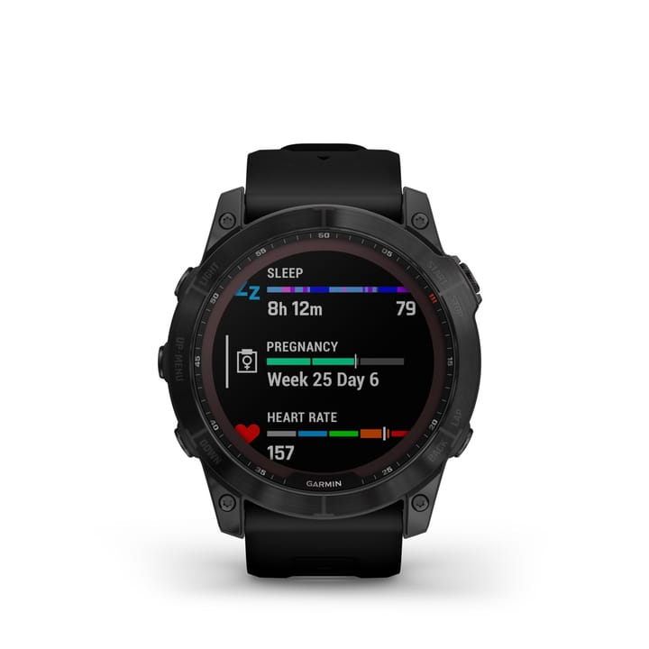 Garmin Fenix 7x Sapphire Solar, Black Titanium Dlc W/Black Band Garmin Garmin Fenix 7x Sapphire Solar, Black Titanium Dlc W/Black Band Garmin