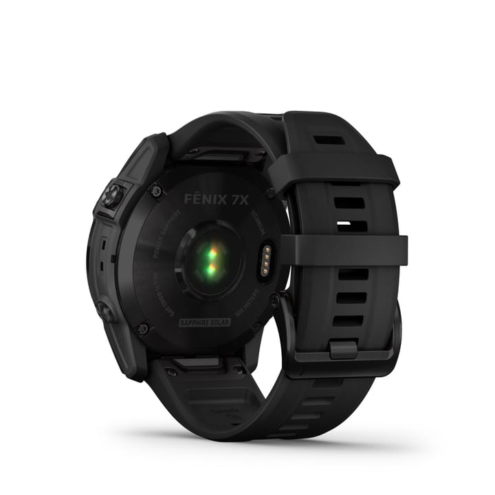 Garmin Fenix 7x Sapphire Solar, Black Titanium Dlc W/Black Band Garmin Garmin Fenix 7x Sapphire Solar, Black Titanium Dlc W/Black Band Garmin