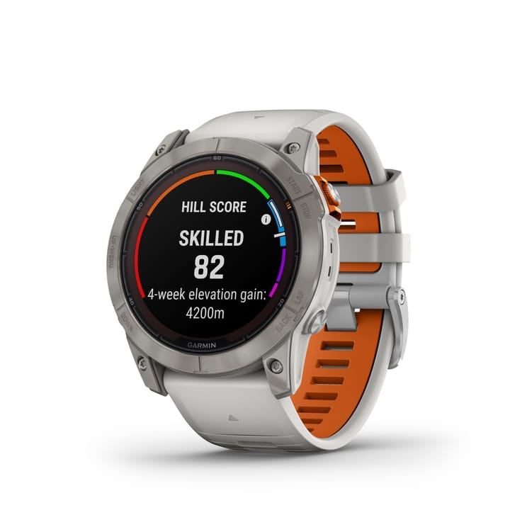 Garmin Fenix 7X Pro Sapphire Solar Edition Ti W/Gray/Orange Band Garmin