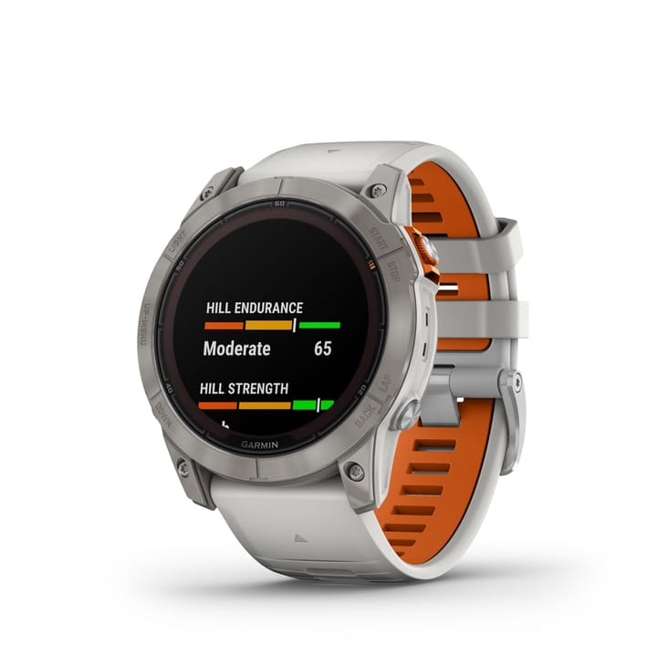 Garmin Fenix 7X Pro Sapphire Solar Edition Ti W/Gray/Orange Band Garmin