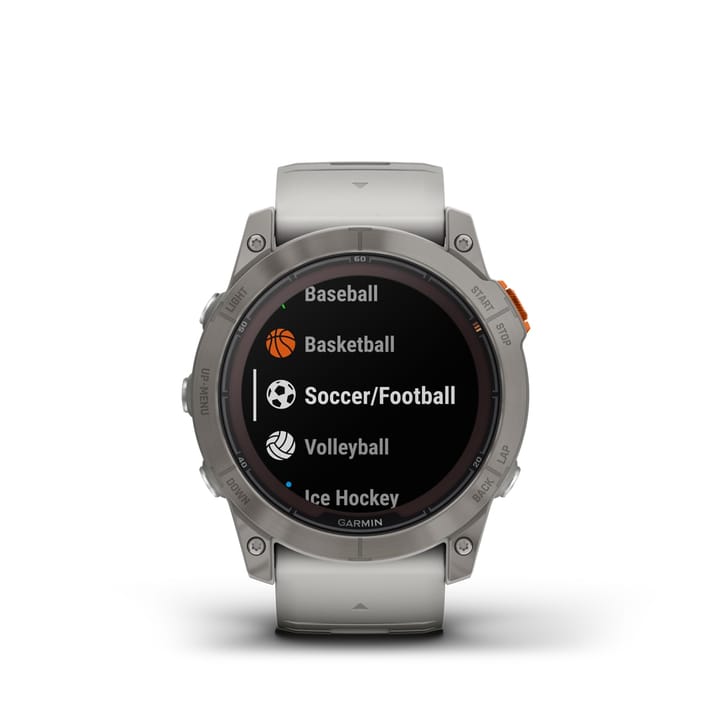 Garmin Fenix 7X Pro Sapphire Solar Edition Ti W/Gray/Orange Band Garmin