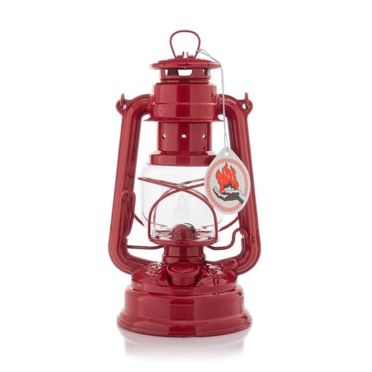 Feuerhand 276 Hurricane Lantern Ruby Red