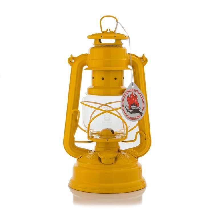 Feuerhand 276 Hurricane Lantern Signal Yellow Lykter OneSize