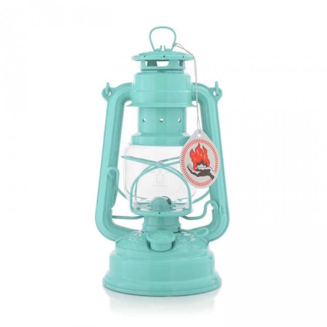 Feuerhand 276 Hurricane Lantern Light Green