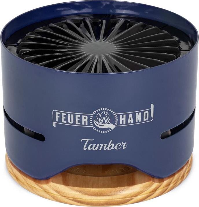 Tamber Table Top Grill Cobalt Blue Feuerhand