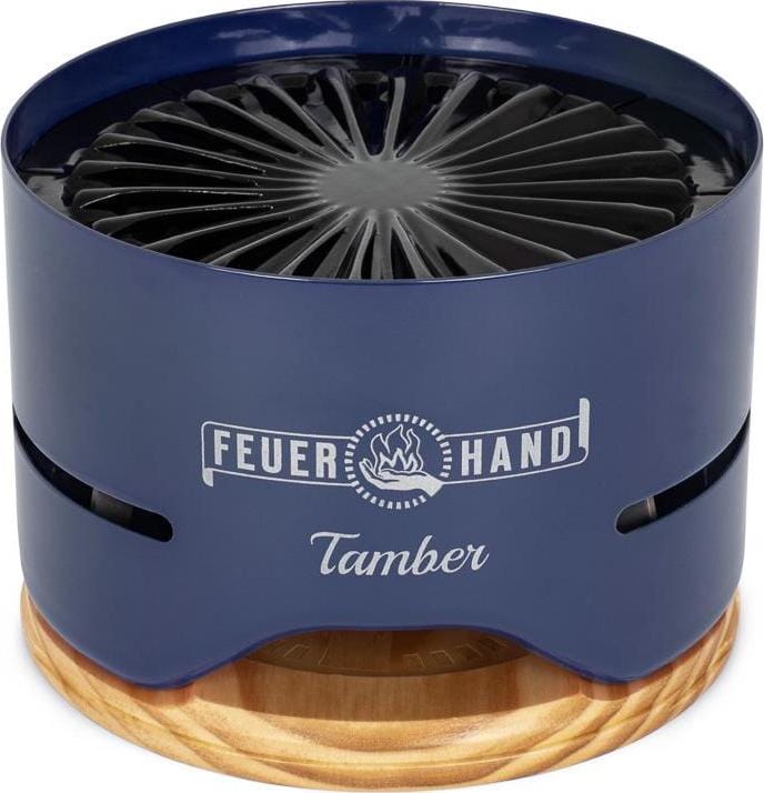 Feuerhand Tamber Table Top Grill Cobalt Blue Feuerhand Feuerhand Tamber Table Top Grill Cobalt Blue Feuerhand