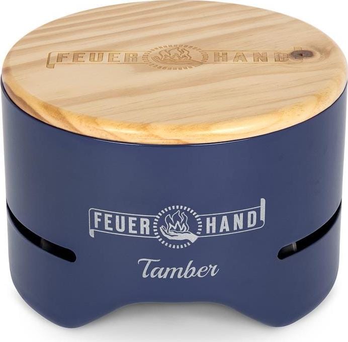 Feuerhand Tamber Table Top Grill Cobalt Blue