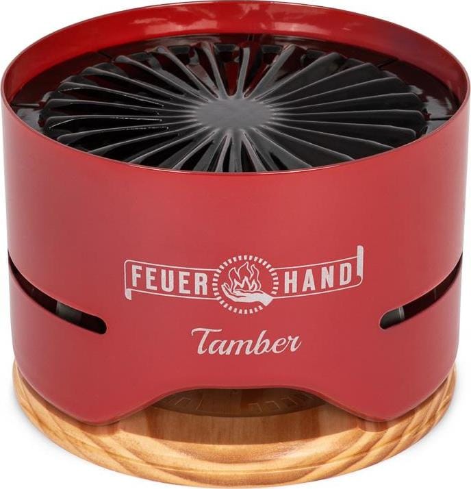 Tamber Table Top Grill Ruby Red Feuerhand