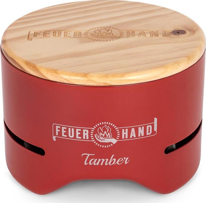 Feuerhand Feuerhand Tamber Table Top Grill Ruby Red OnesSze, Ruby Red