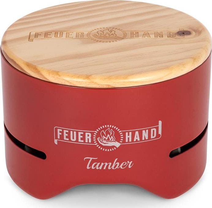 Tamber Table Top Grill Ruby Red Feuerhand