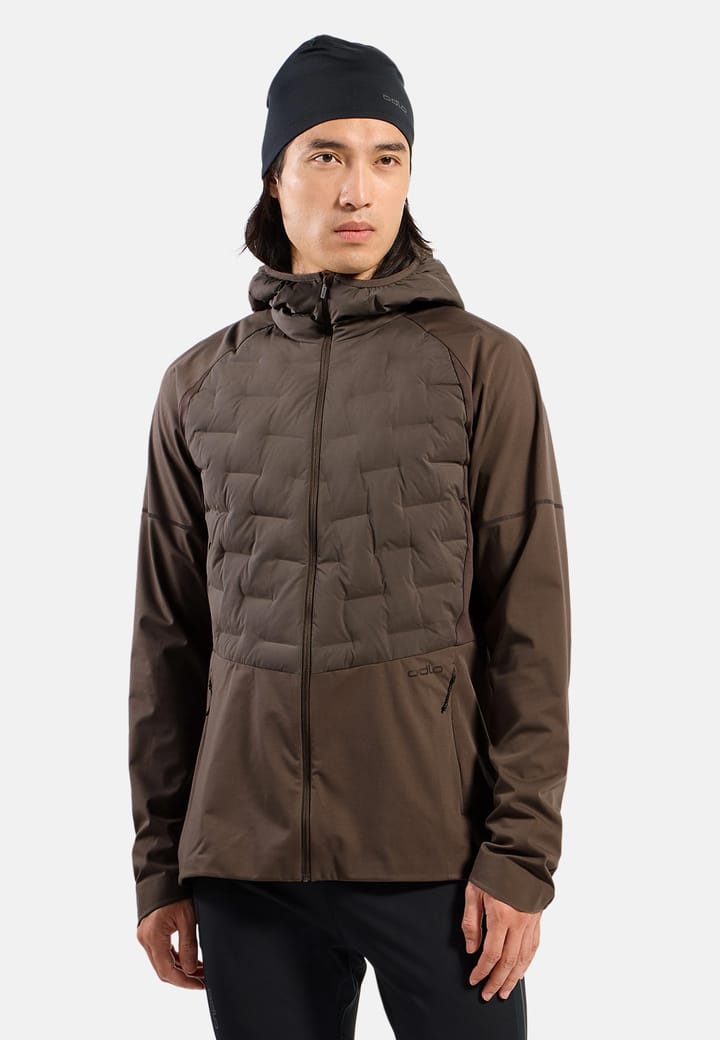 Odlo Men's Zeroweight Insulator Running Jacket Brown Granite Odlo